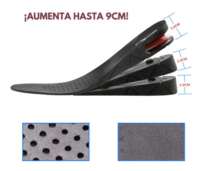 Plantillas de Elevación para Aumentar Altura