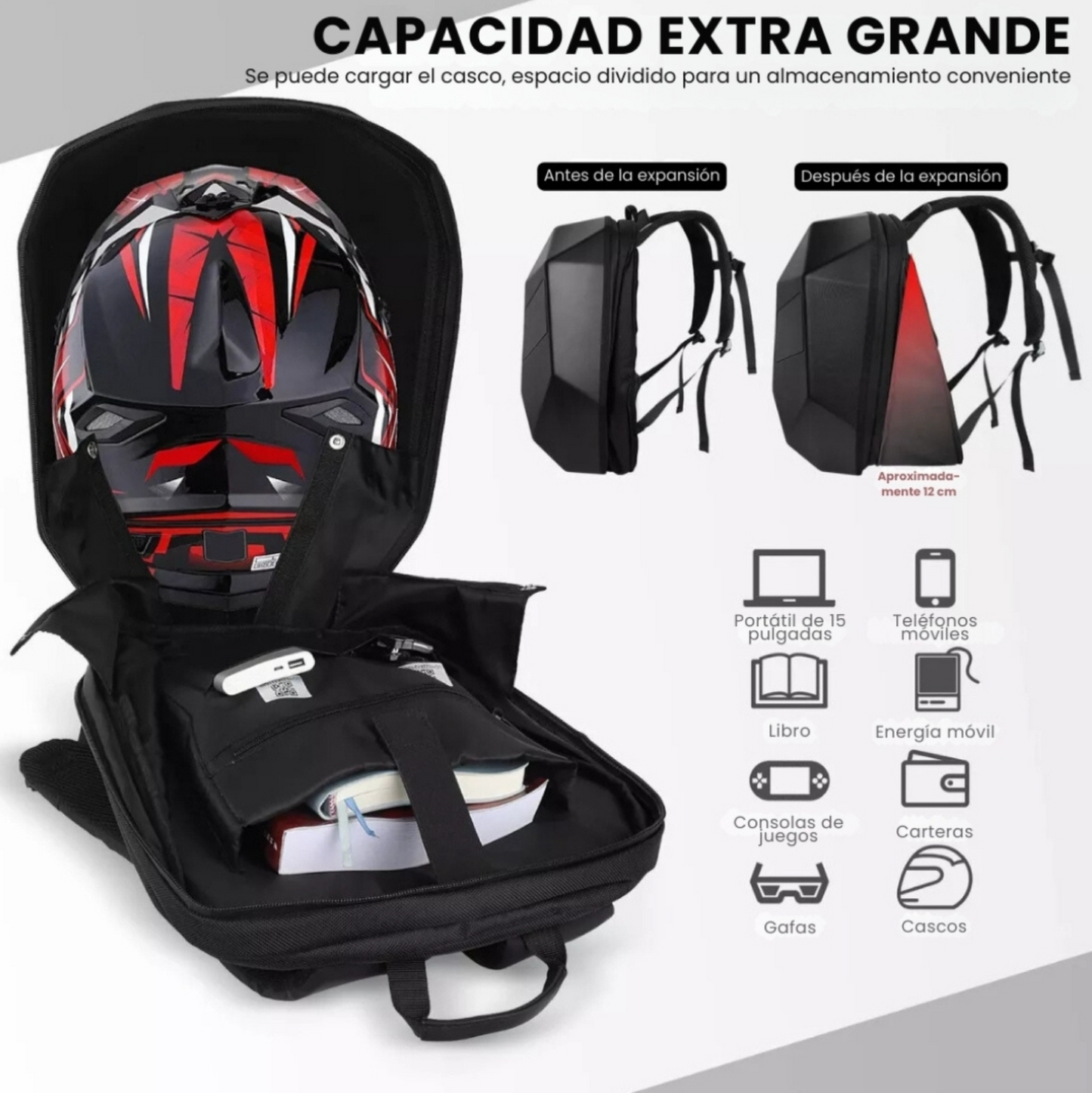 Crelander® - Mochila Led Turbo