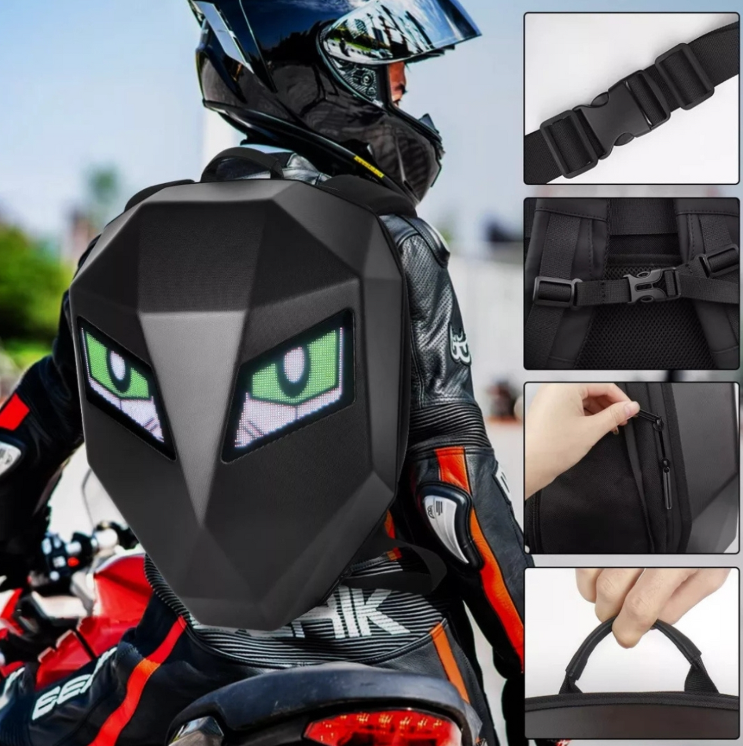 Crelander® - Mochila Led Turbo
