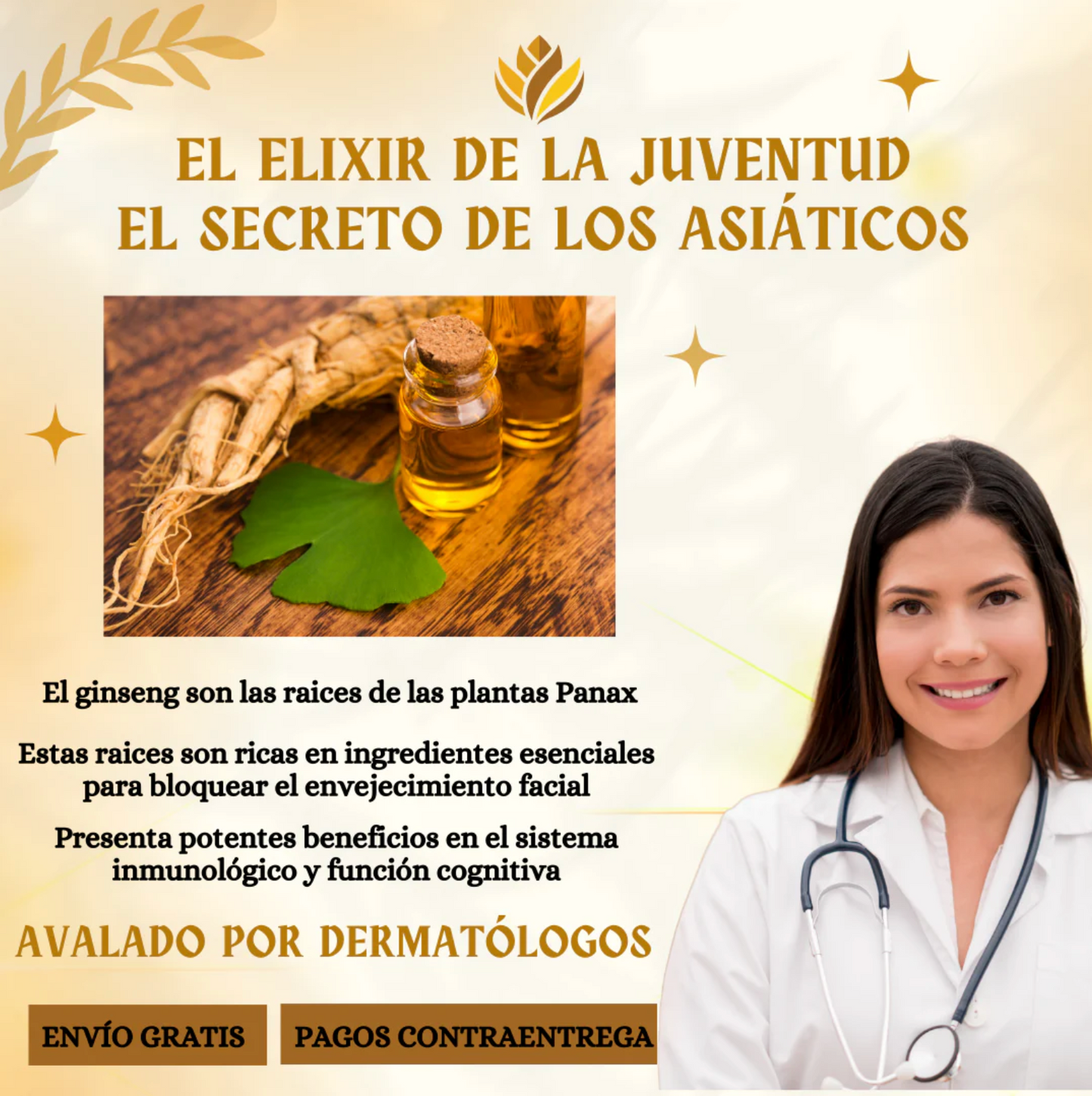 Oferta Especial 2x1: Ginseng™ - Serum Rejuvenecedor Reafirmante Anti-Arrugas