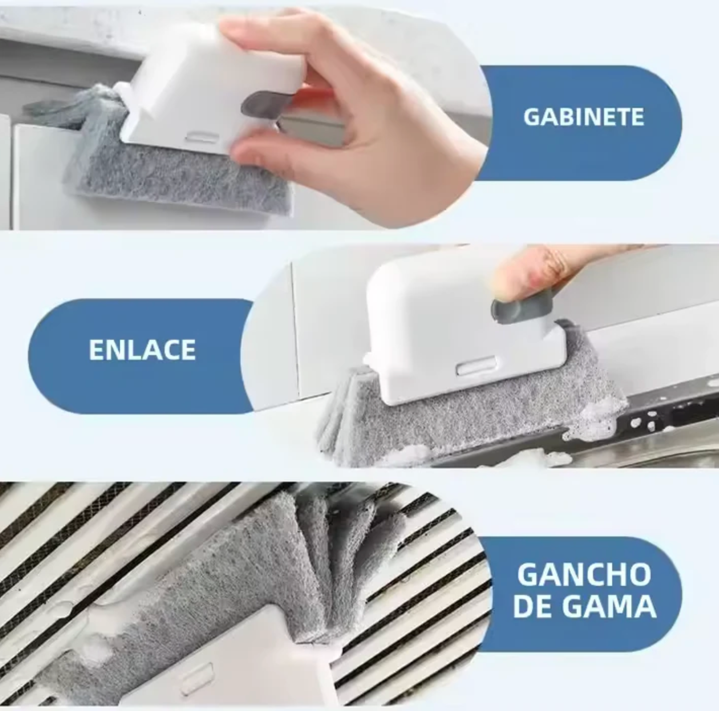 2x1 SlotClean™ Limpieza de Ranuras 2 en 1