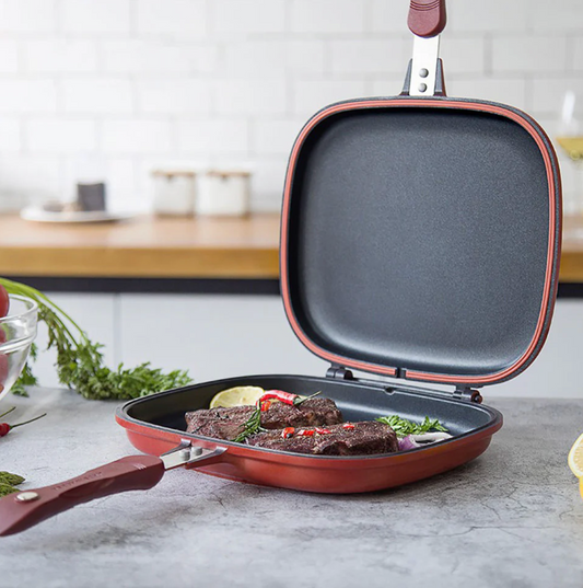 CHEFF PRO™ - SARTEN DE DOBLE CARA