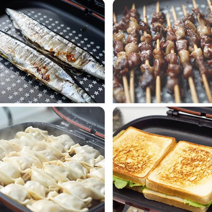 CHEFF PRO™ - SARTEN DE DOBLE CARA