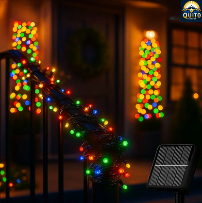 Luces LED Solares para Exterior 12 metros