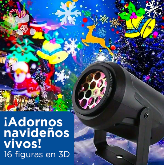 FestiLuz® - Proyector de Figuras Navideñas