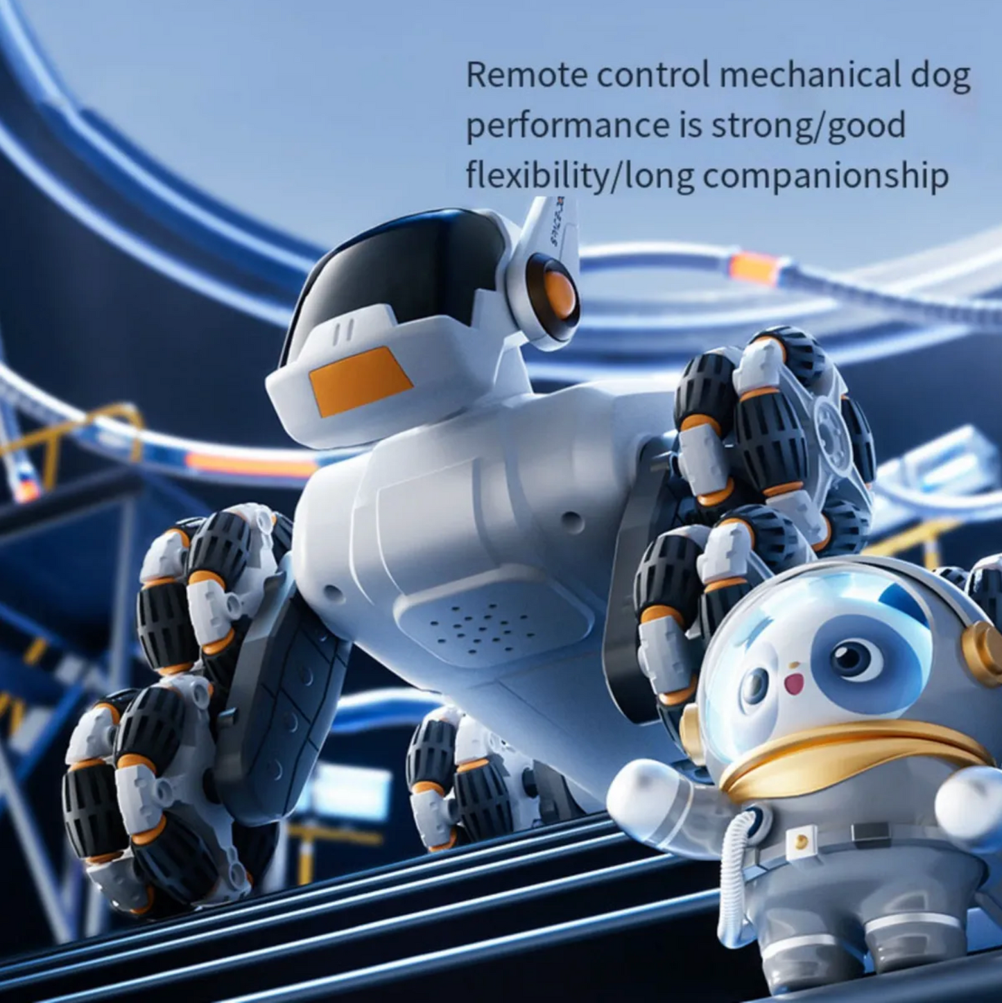 Dog Robot -Perro Robot de 8 ruedas