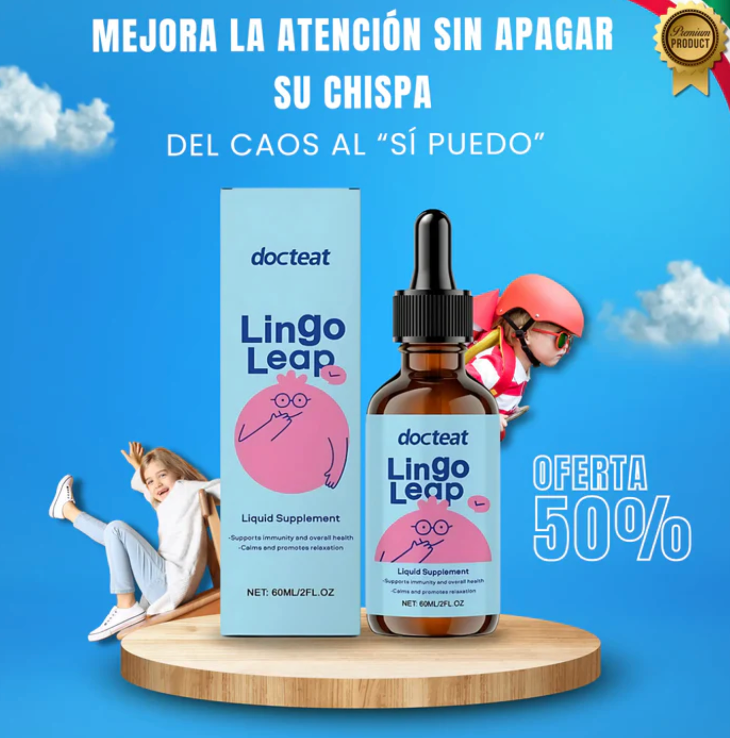 GOTAS POTENCIA EL HABLA Y LA MENTE DE TUS NIÑOS