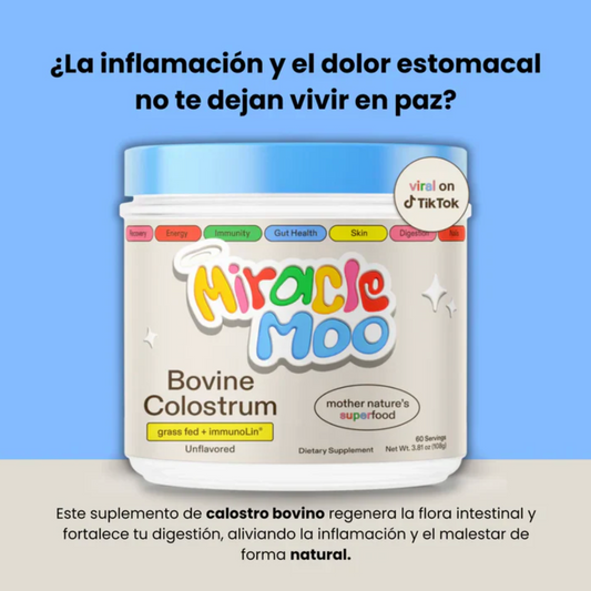 Miracle Moo® - Suplemento de Calostro Bovino