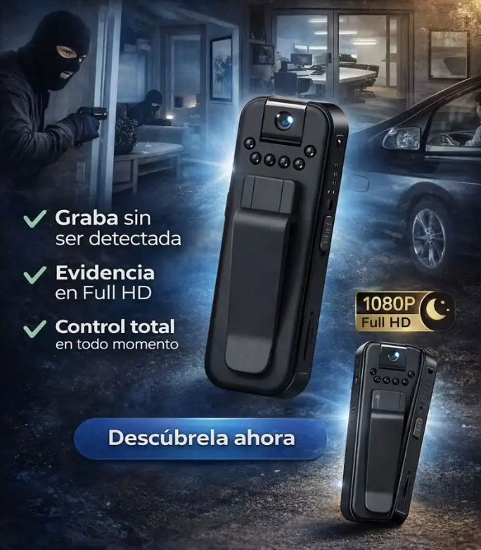 CamaraClic® - Cámara Gran Angular 180° HD 1080P con Audio