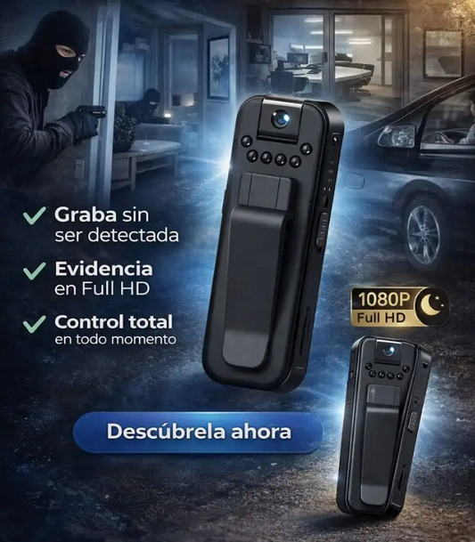 CamaraClic® - Cámara Gran Angular 180° HD 1080P con Audio