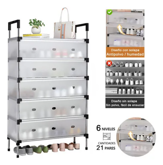 Organizador de Zapatos de 6 Niveles
