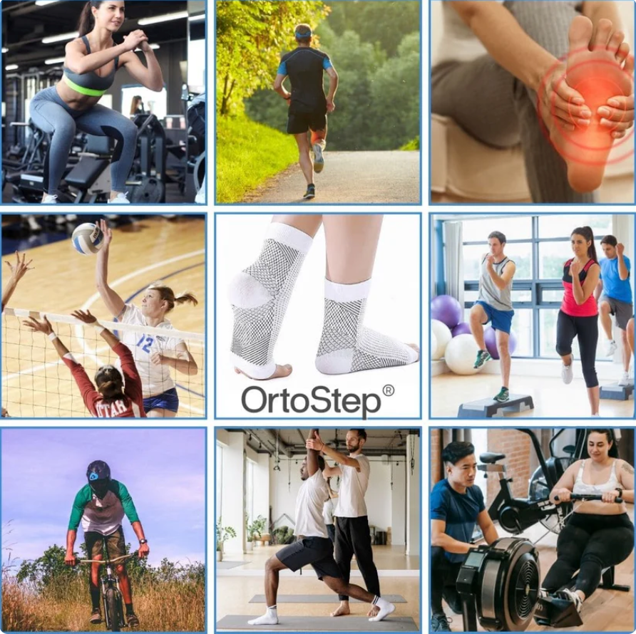 Pack de 3 pares de OrtoStep® (Calcetines de Compresión Ortopédicos)