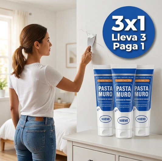 Kit Reparador de Muros | Tapa Hoyos y Grietas Sin Maestro (LLEVA AL 3X1)