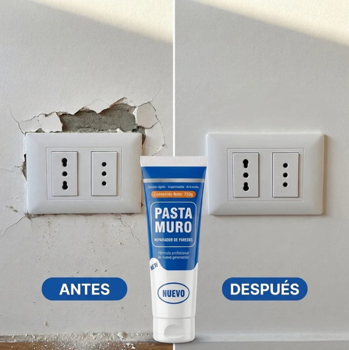 Kit Reparador de Muros | Tapa Hoyos y Grietas Sin Maestro (LLEVA AL 3X1)