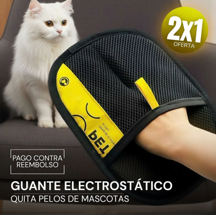 Guante Quita Pelos Electroestático [OFERTA2X1]