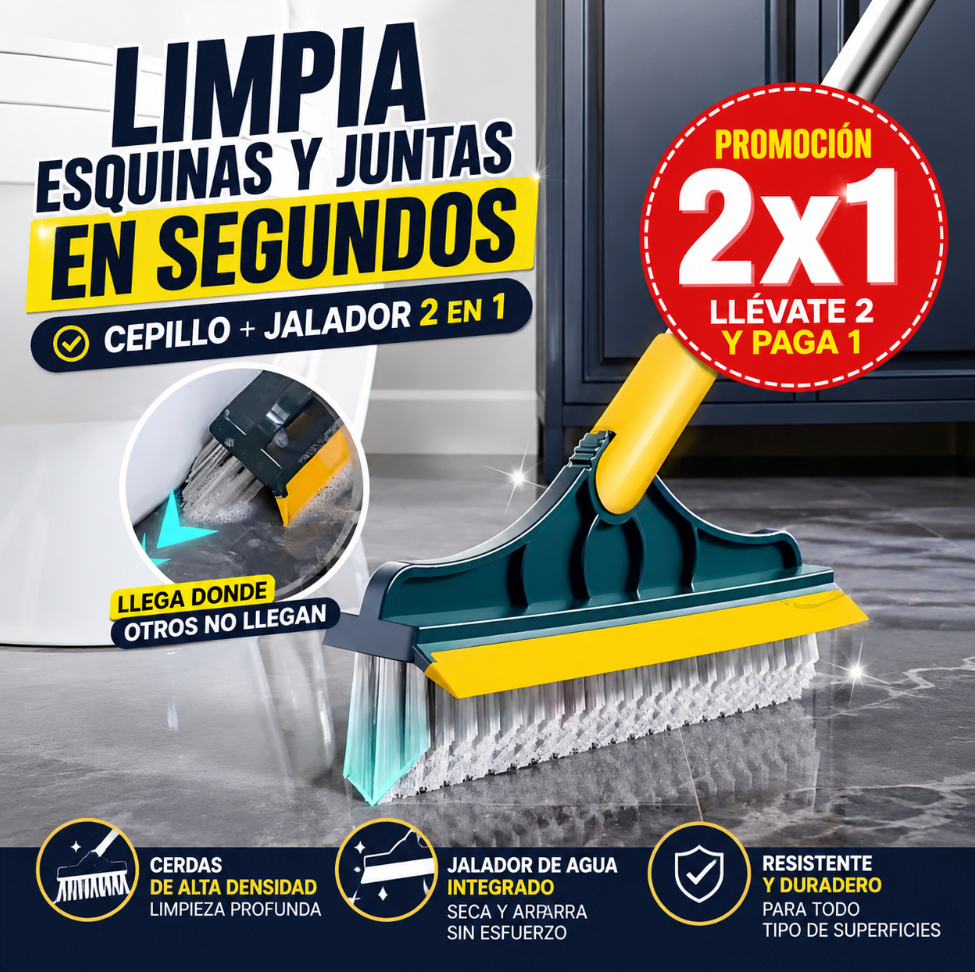 2X1 CleanBrush Pro® - Cepillo de Limpieza Profunda 2 en 1