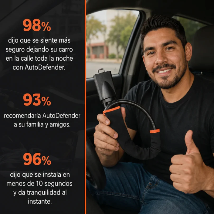AUTO DEFENDER™ Candado Antirrobo