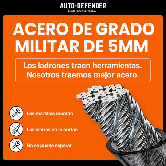 AUTO DEFENDER™ Candado Antirrobo