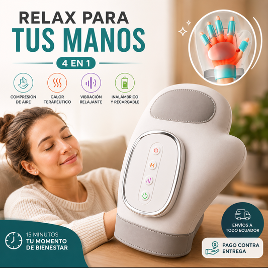 HandRelax Pro® - Guante de Compresión Inteligente
