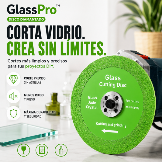 GlassPro® - Disco Diamantado Corta Vidrio