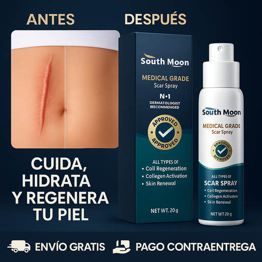 South Moon® - Spray Regenerador para Cicatrices.